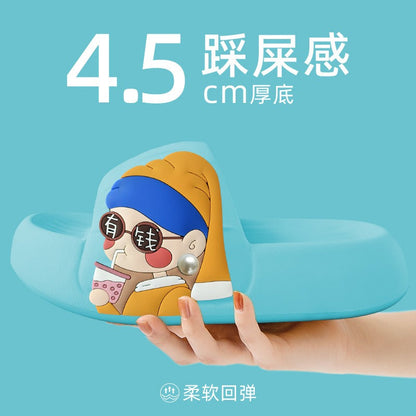 Cute slippers for women in summer for outdoor and indoor use (Available)