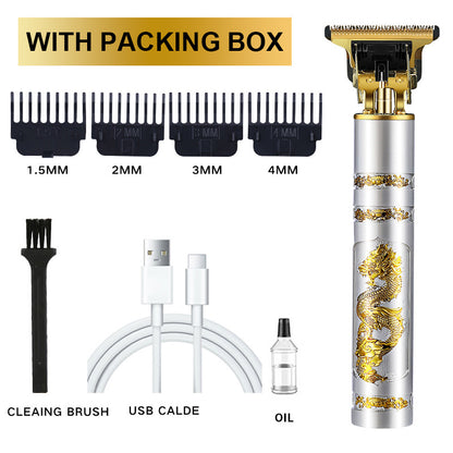 Cross-Border Electric Hair Clipper, Hair Clipper, Hair Clipper, Oil Head Carving Razor, Bald Hair Clipper