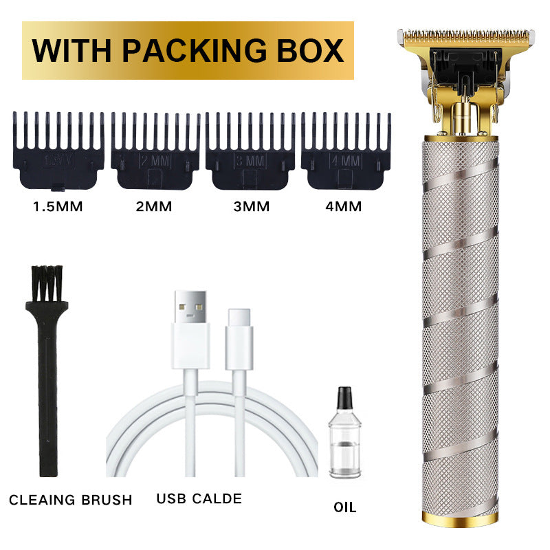 Cross-Border Electric Hair Clipper, Hair Clipper, Hair Clipper, Oil Head Carving Razor, Bald Hair Clipper