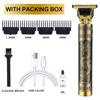 Cross-Border Electric Hair Clipper, Hair Clipper, Hair Clipper, Oil Head Carving Razor, Bald Hair Clipper