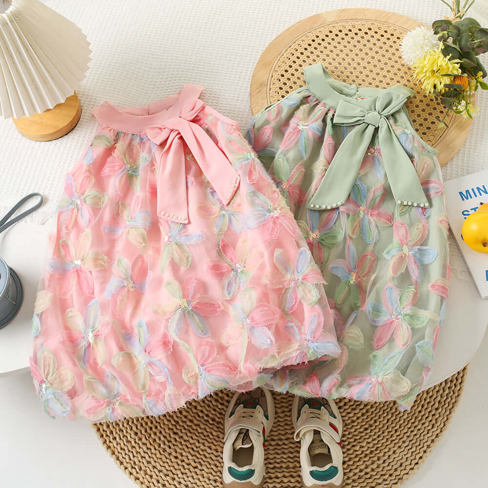 Baby Girl Bow Princess Dress Bangladesh - Small China Town