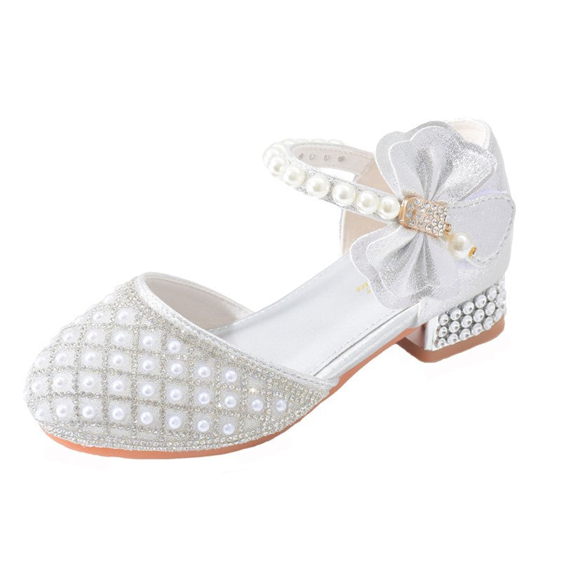 Girls' Princess High Heels Piano Catwalk Show Sandals (Available)