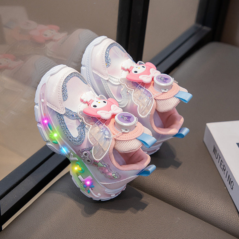 New Led Light Kids Shoes Student  (Available)