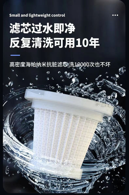 Cross-Border High-Power Wireless Car Vacuum Cleaner, Strong Suction, High-Power Car and Home Dual-Purpose Handheld Portable Vacuum Cleaner