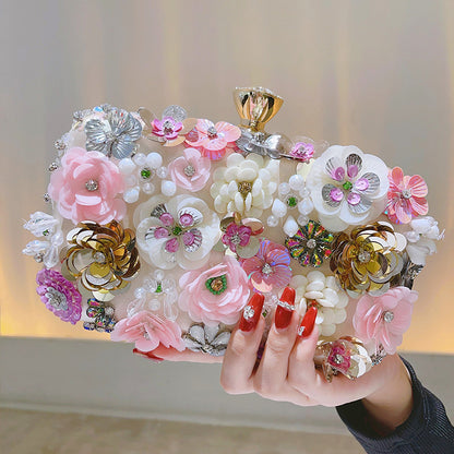 Women Clutches Flower Bags for Formal Evening