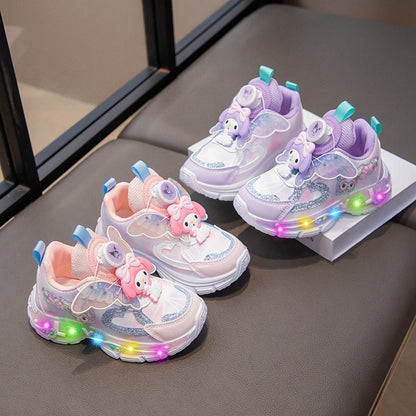 New Led Light Kids Shoes Student  (Available)