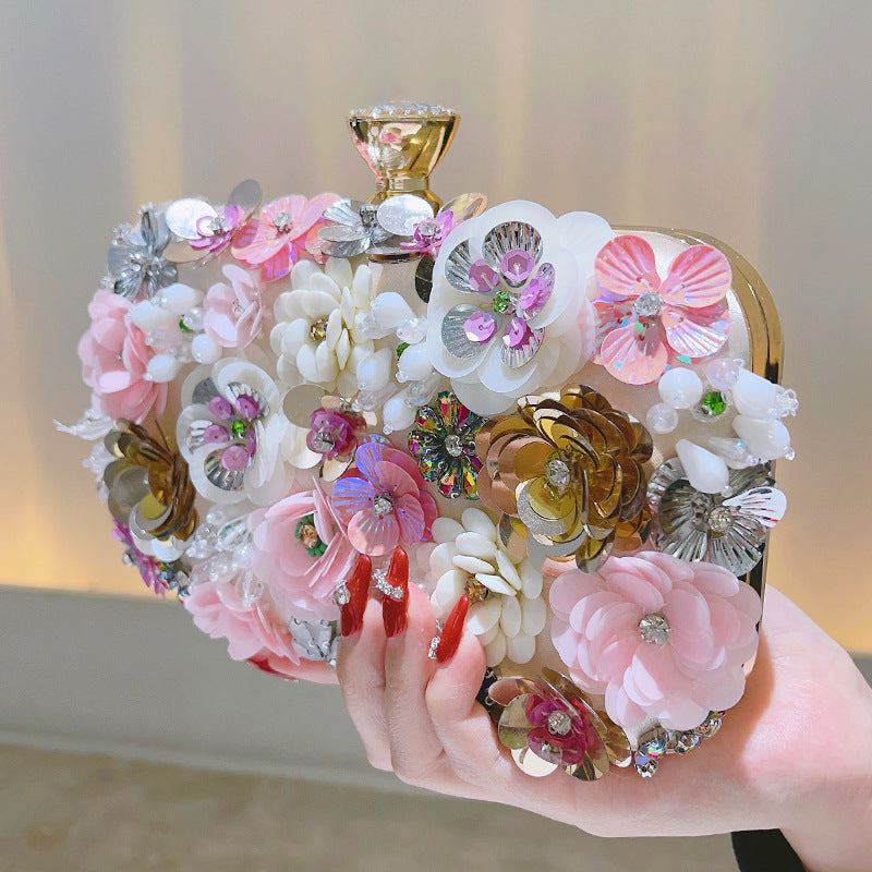 Women Clutches Flower Bags for Formal Evening