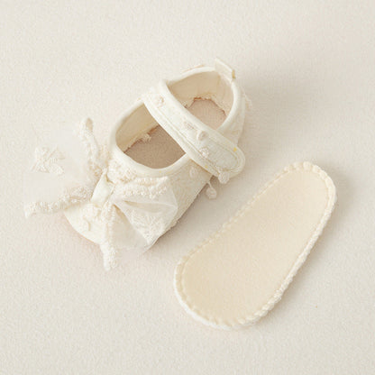 Infant Korean Style Bow Princess Shoes  (Available)