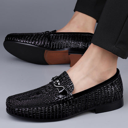 Gommino Men's First Layer Cowhide Soft Bottom Leather Shoes (Available)