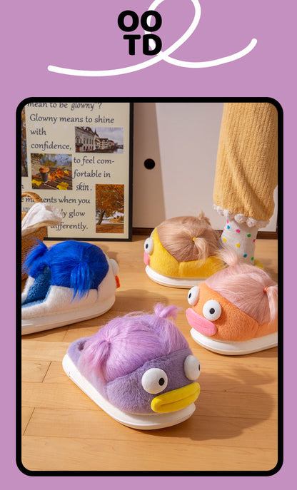 Carto0n cotton slippers for women  (Available)