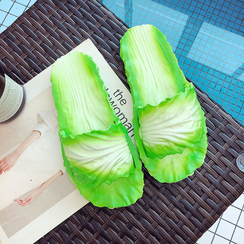 Fashion Creative Cabbage Slippers For Women  (Available)