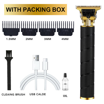 Cross-Border Electric Hair Clipper, Hair Clipper, Hair Clipper, Oil Head Carving Razor, Bald Hair Clipper