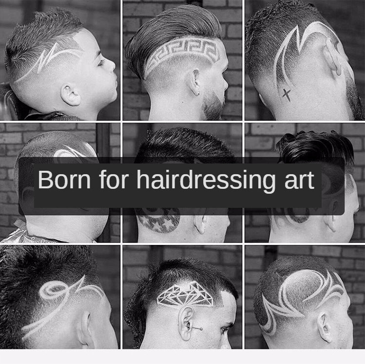 Cross-Border Electric Hair Clipper, Hair Clipper, Hair Clipper, Oil Head Carving Razor, Bald Hair Clipper