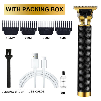 Cross-Border Electric Hair Clipper, Hair Clipper, Hair Clipper, Oil Head Carving Razor, Bald Hair Clipper