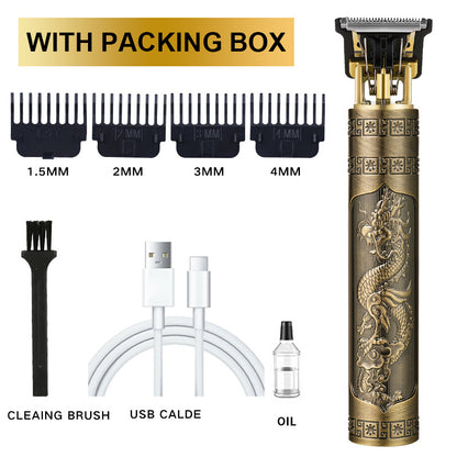 Cross-Border Electric Hair Clipper, Hair Clipper, Hair Clipper, Oil Head Carving Razor, Bald Hair Clipper