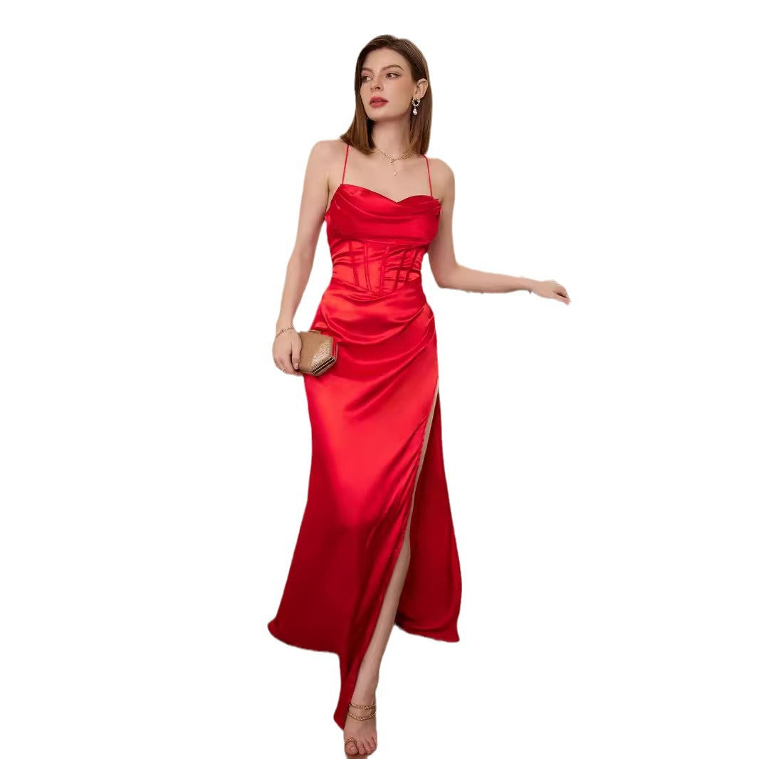 Plus Size Sleeveless Sling Dress Women