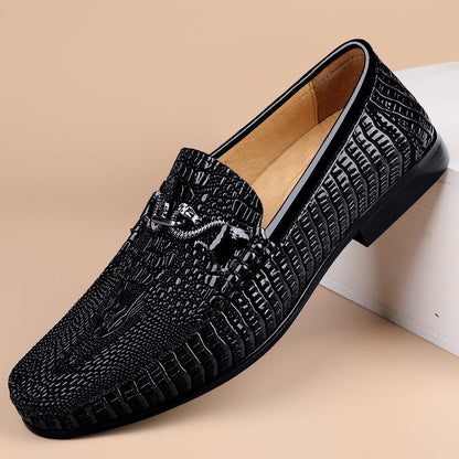 Gommino Men's First Layer Cowhide Soft Bottom Leather Shoes (Available)