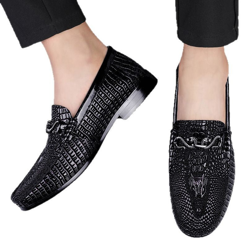 Gommino Men's First Layer Cowhide Soft Bottom Leather Shoes (Available)