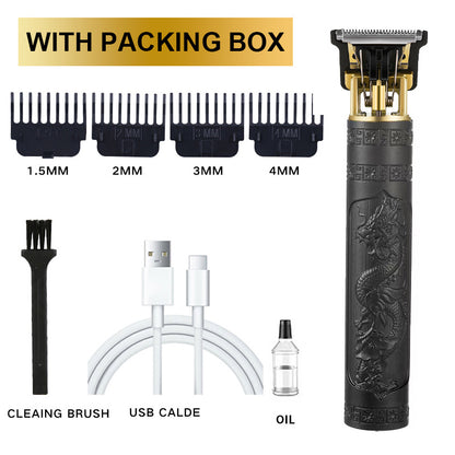 Cross-Border Electric Hair Clipper, Hair Clipper, Hair Clipper, Oil Head Carving Razor, Bald Hair Clipper