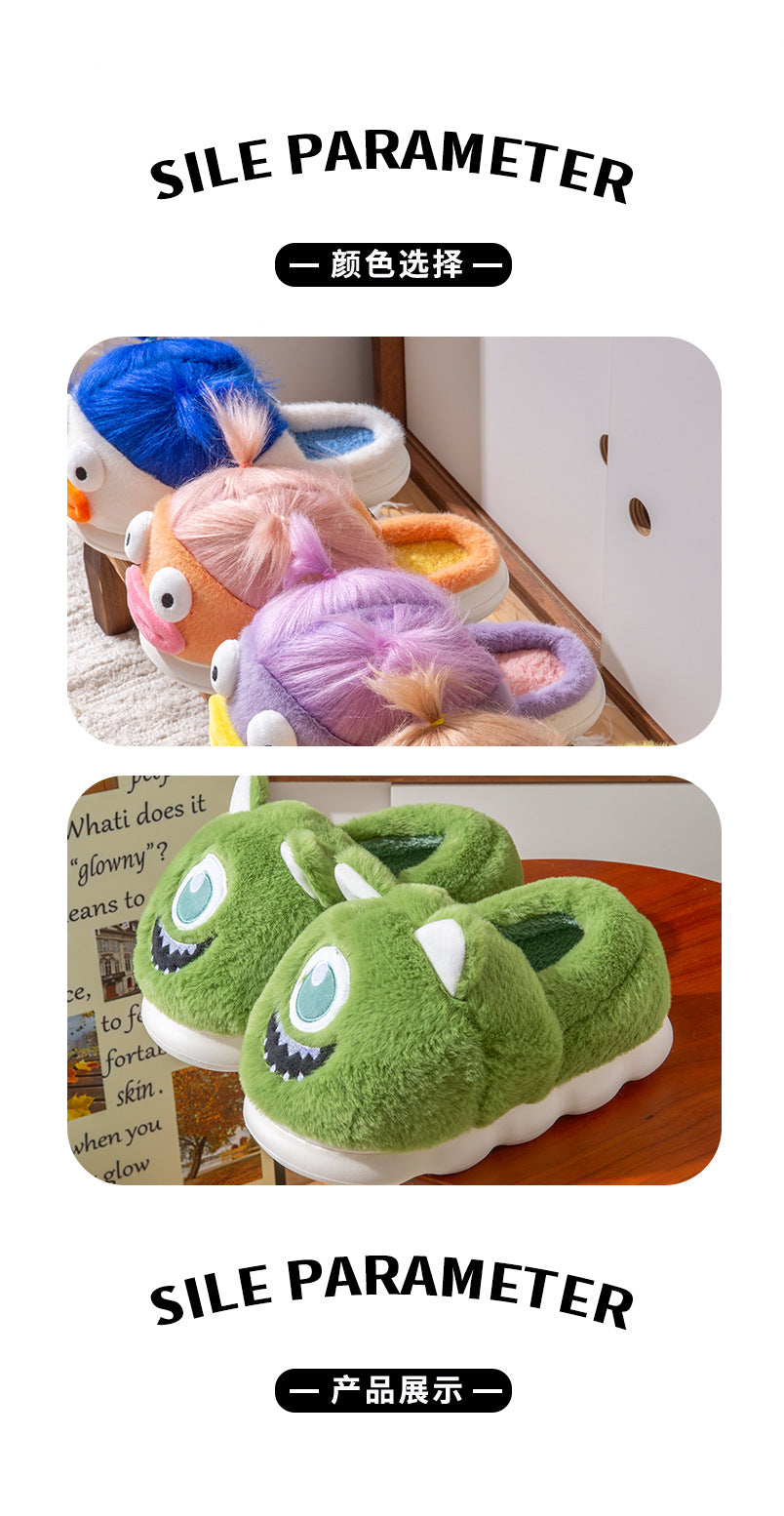 Carto0n cotton slippers for women  (Available)