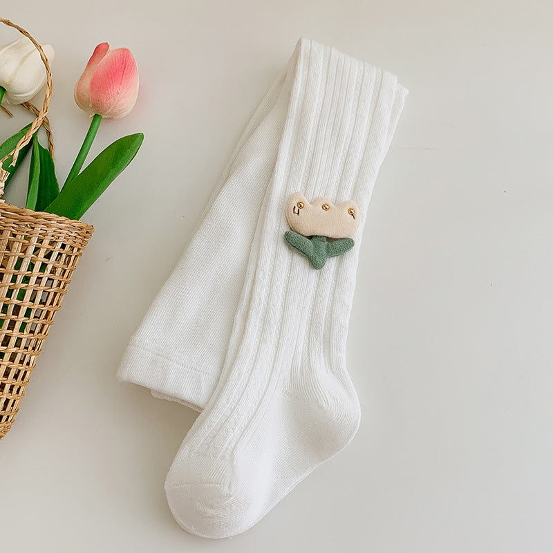 Baby pantyhose Spring and Autumn New wear girls pantyhose thin children's leggings Children Baby pantyhose wholesale