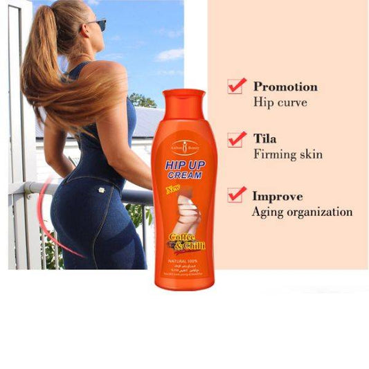 Coffee Chili Slimming Buttock Enlargement Effective Butt Lift Hip Up Cream (Available)