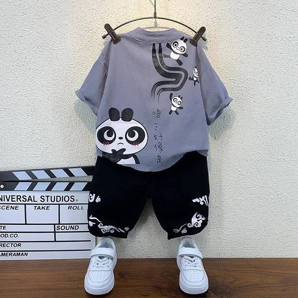Children's Summer Clothes National Style Tang Suit (Available)