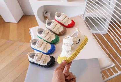 Children's Casual Shoes Boys Girls Baby Sneakers Breathable Soft Non-slip Comfortable Boys Girls Toddler Canvas Shoes Kids Shoes