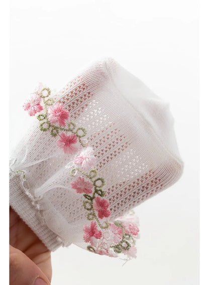 New Children's Socks With Lace Princess Girls Frilly Sock Soft Infant Baby Socken White Socks For Kids 0-10Years High Quality