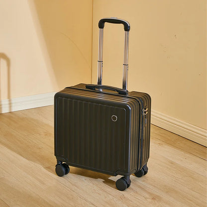 18 inches Travel Luggage Airline Cute Suitcase Password Box Silent Wheel Lightweight Chassis Mounted Universal