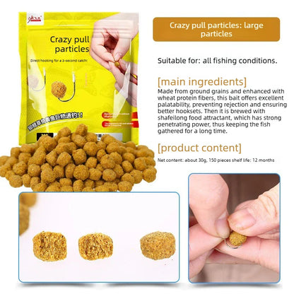 Fishing Bait  Concentrated Fish Bait Additive Attractants Grain Fish Lures for Carp Grass Carp Herring Snapper Tilapia Bighead
