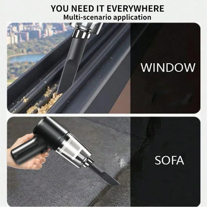 [Rechargeable Handheld Car Vacuum] Portable car vacuum cleaner rechargeable handheld car vacuum cleaner, wireless vacuum cleaner