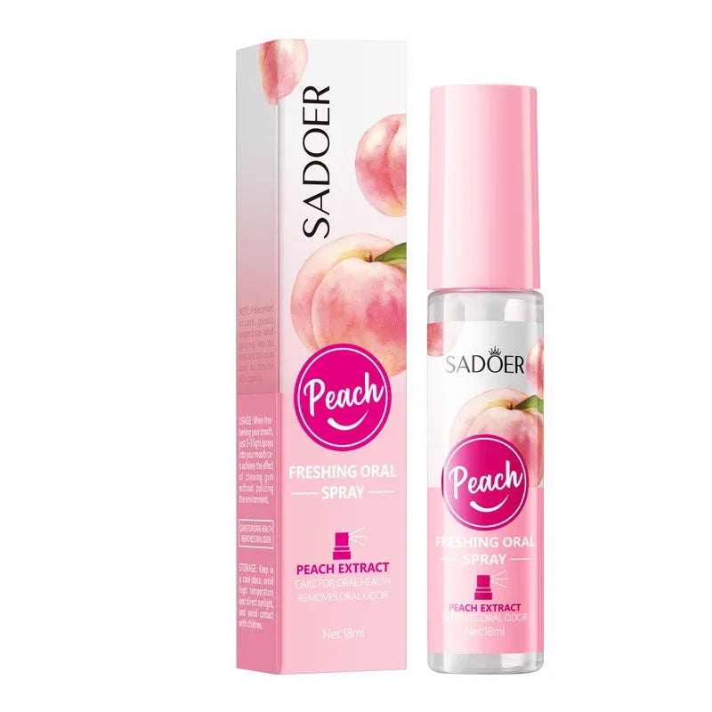  SADOER 1PCS Protable Fragrance Lemon Oral Fresh Mouth Breath Spray Fresh Bad Breath Spray No Eliminate Alcohol N9A8