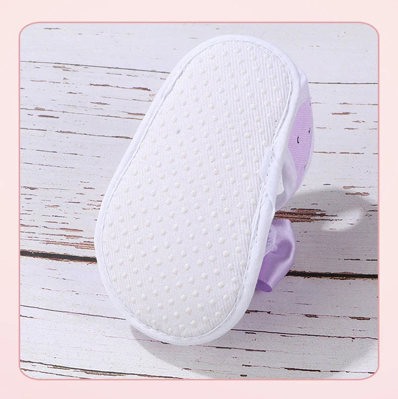 Newborn Infant Baby Girl Princess Bowknot Sandal Sneakers Toddler Soft Crib Walkers Casual Shoes