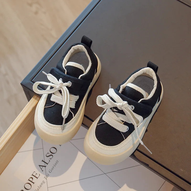 Kids Soft Sole Canvas Shoes Boys Girls Sneakers Bangladesh
