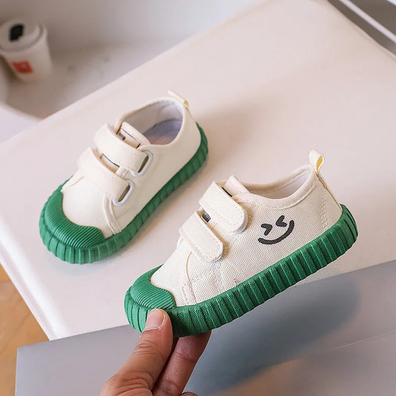 Children's Casual Shoes Boys Girls Baby Sneakers Breathable Soft Non-slip Comfortable Boys Girls Toddler Canvas Shoes Kids Shoes