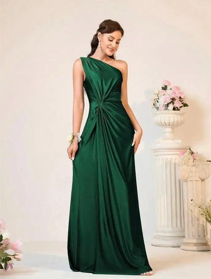 European and American Evening Dresses, Women's Banquet Wear New Products, Backless Fashion Temperament, Adult Evening Dresses