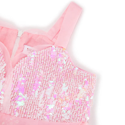 2025 Girl Princess Dress Carnival Party Princess Dress Birthday Party Dress Children's Pink Cute Dress Girl's Party Dress 2-12Y