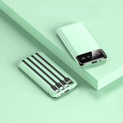 New 50000mAh High-capacity Portable Power Bank for Charging Smartphones and Digital Electronic Devices For Holidays and Travels