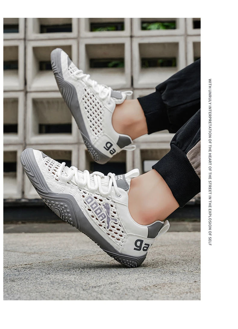 Shoes For Men Mesh Sneakers Summer Casual Breathable Sports Outdoor Hiking Tennis Running Designer Luxury Platform Loafers ( Available )