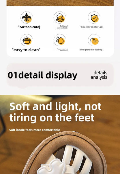 1-10Y Baby Girls Sandals Summer Children's New Cool Fashion Princess Cute Versatile Shoes for Students Flat Sandal Casual Shoe