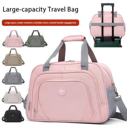 Large-Capacity Travel Bag, Short-Distance Business Trip Tote Bag, Wet and Dry Separation Fitness Bag, Lightweight Waterproof Luggage Bag, Unisex Sports Bag