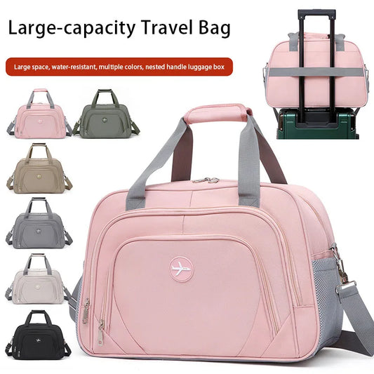 Large-Capacity Travel Bag, Short-Distance Business Trip Tote Bag, Wet and Dry Separation Fitness Bag, Lightweight Waterproof Luggage Bag, Unisex Sports Bag