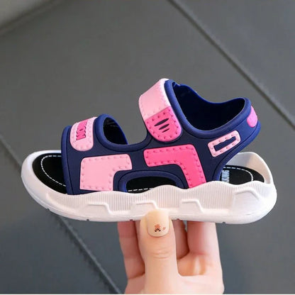 Fashion Kids Sandals Baby Shoes Boy Soft Sole Non-slip Boys Girls Sandals Toddler Children's Shoes Summer Beach