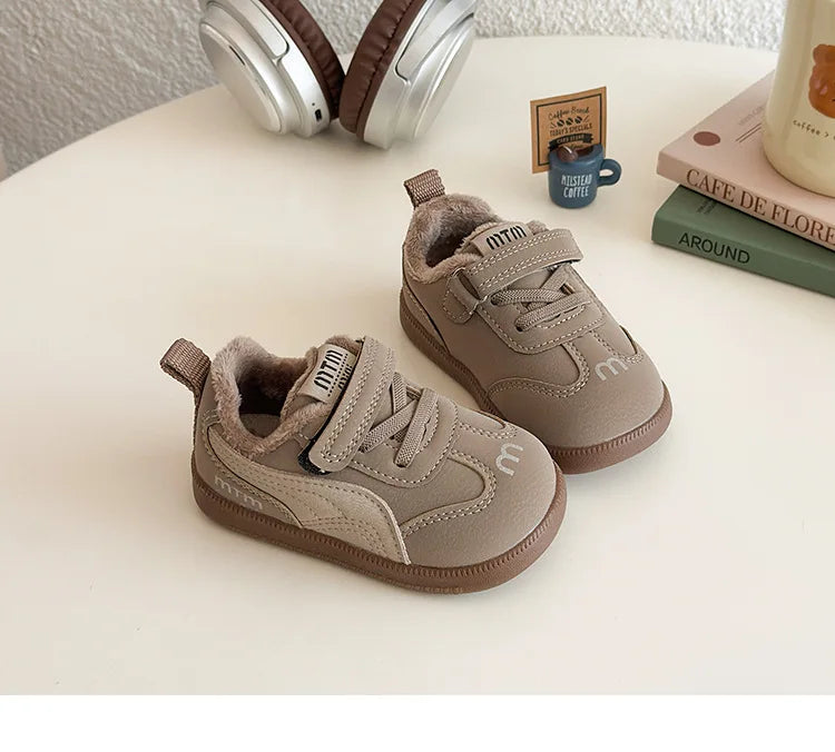 Comfortable Breathable Soft Bottom Children's Shoes for 1-4 Years Old Boys And Girls Autumn New Style Sports Trend Flat Shoes
