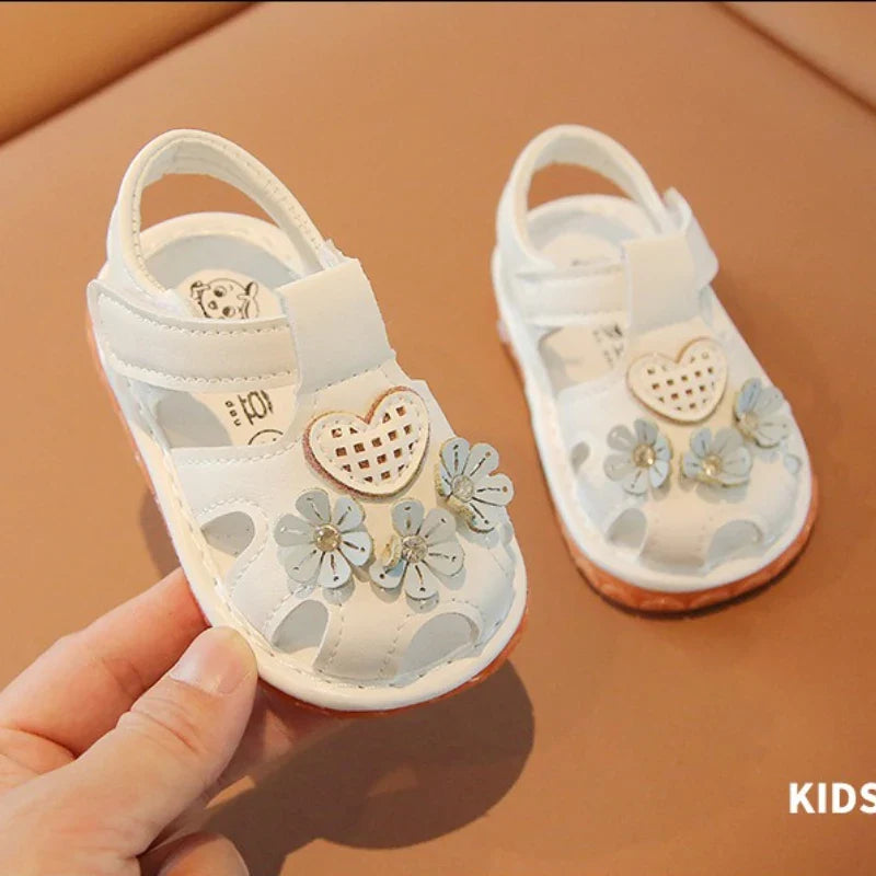 Baby Shoes Summer New Baby Calling Shoe Soft soled  Baby Girl Sandals Anti slip Girl Shoe Children sandals