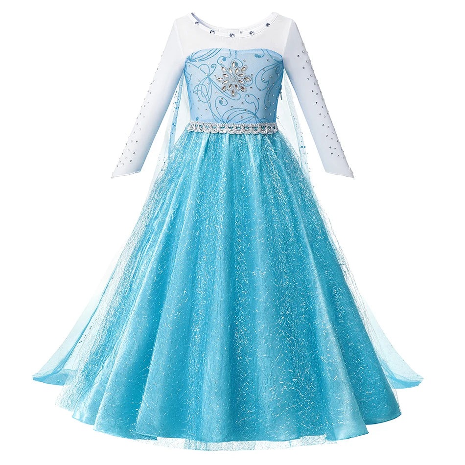 2025 Girl Princess Dress Carnival Party Princess Dress Birthday Party Dress Children's Pink Cute Dress Girl's Party Dress 2-12Y