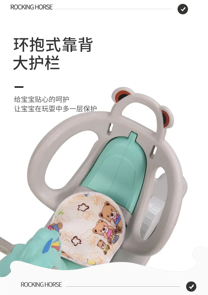 children rocking horse rocking horse dual-use baby  chair baby toy children horse ride on toys