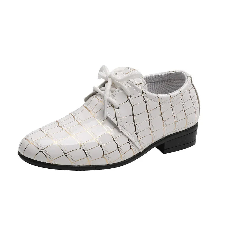 Boys Leather Wedding Shoes Non Slip Formal Kids Shoes Bangladesh
