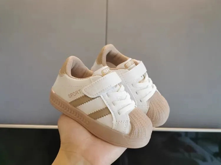 Children's Sneakers Kids Fashion Design Non-slip Casual Shoes Boys Girls Hook Breathable Sneakers Toddler Outdoor Shoes